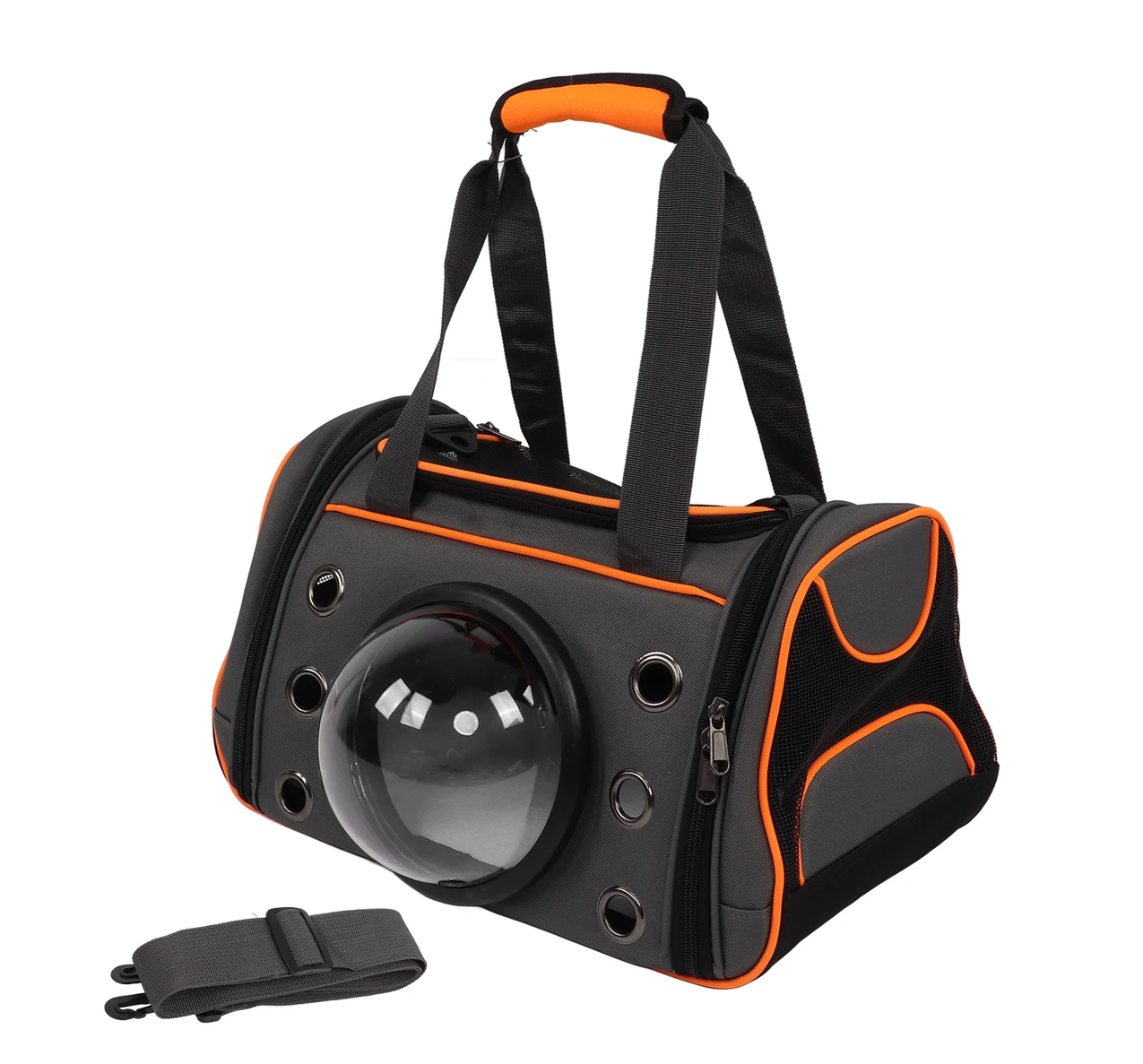 Transporteur pour Animaux, Sac de Transport pour Chien à la Mode Portable avec Fenêtre Transparente